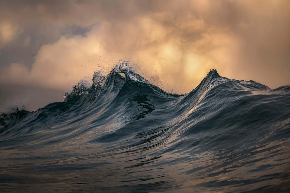 Stormy ocean